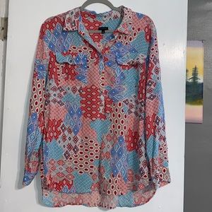 Talbots Collared Blouse